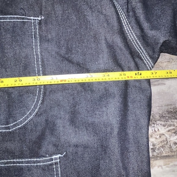 Charm Tex Jail Supplies Denim Jacket Mens 5XL Lined Heavy Field Chore Barn Coat - Picture 15 of 16